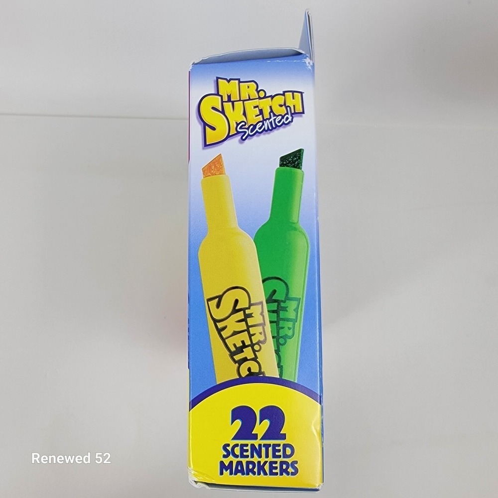 Mr. Sketch 22ct Scented Markers Chisel Tip Assorted Colors 2054594 New - Picture 8 of 11